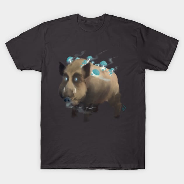 Zombie Boar T-Shirt by rookzer0